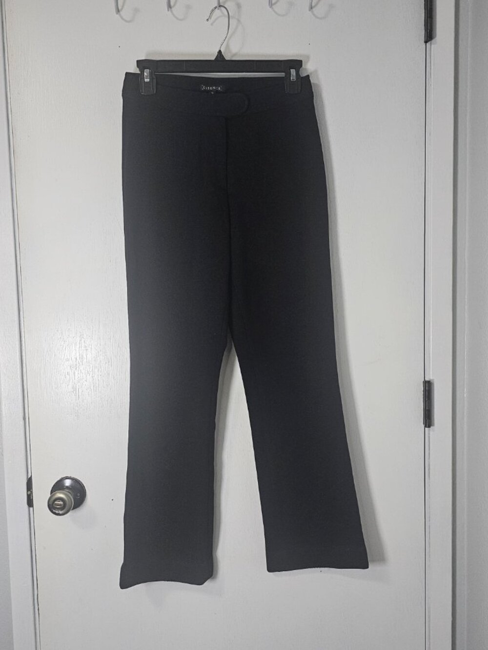 Women's Essence Black Structured Trousers – Size 36 – Classic Fit - Picture 2 of 8